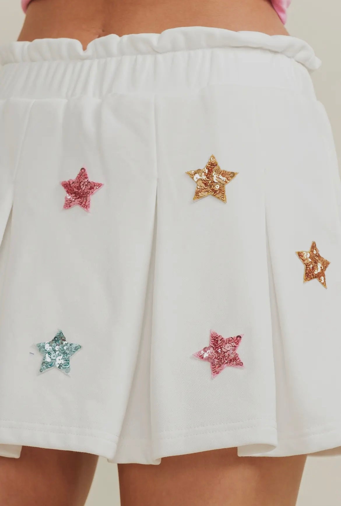 Sequin Star skort