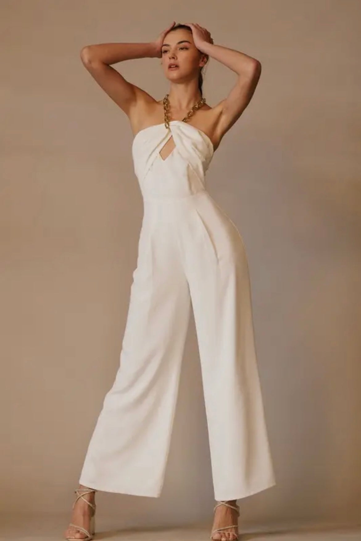 Halter jumpsuit